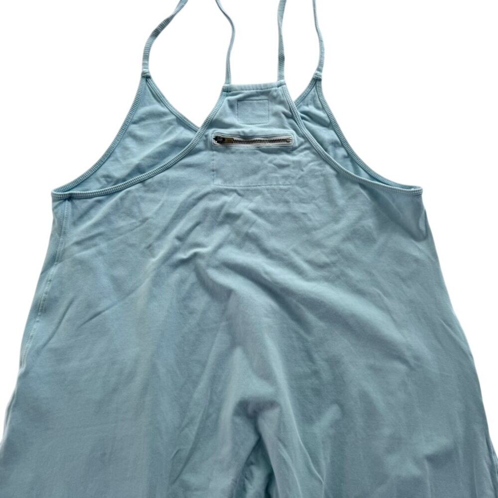 Free People Hot Shot Onesie Seafoam Blue Romper Size Extra Small Casual Comfort - Picture 5 of 7